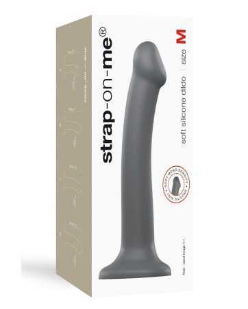 Einzel-Dichte-Größe XL Grauer Dildo - Strap On Me17961oralove