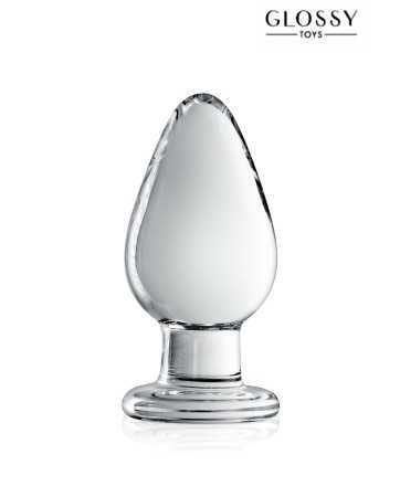 Plug anale in vetro Glossy Toys n° 25 Clear18046oralove