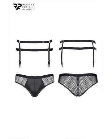 Suspender belt and black panties - Regnes18074oralove