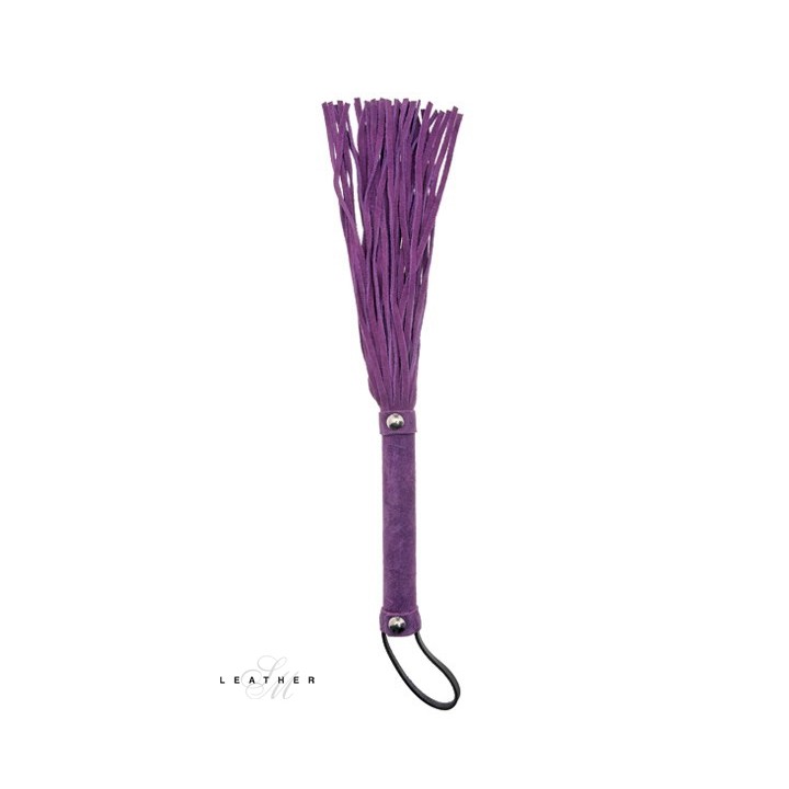 Martinet en cuir violet