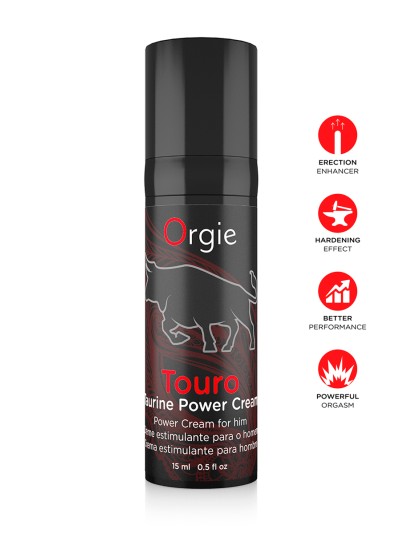 Crème pour améliorer l'érection Touro Power 15ml