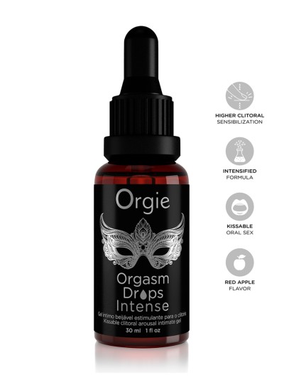 Gouttes d'excitation clitoridienne Orgasm Drops Intense