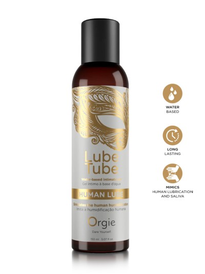 Gel intime naturel Lube Tube Human Lube 150ml