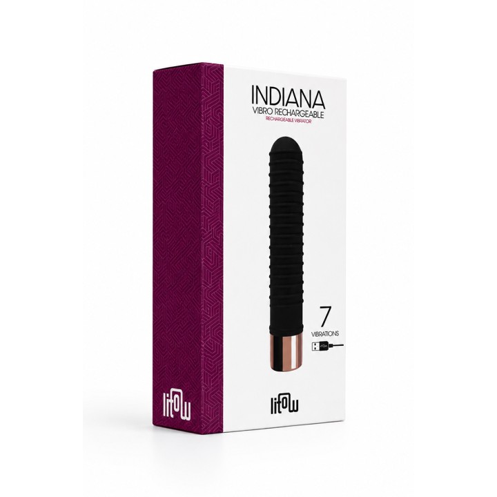 Vibro rechargeable Indiana - Litolu