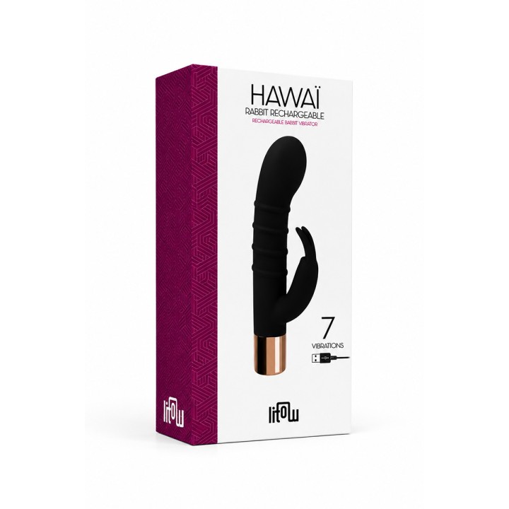 Vibro rabbit rechargeable Hawaï - Litolu