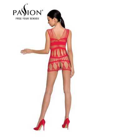 Fishnet vestido desnudo BS089 - Red18172oralove