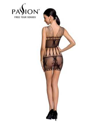 Naked mesh dress BS090 - Black 18174oralove