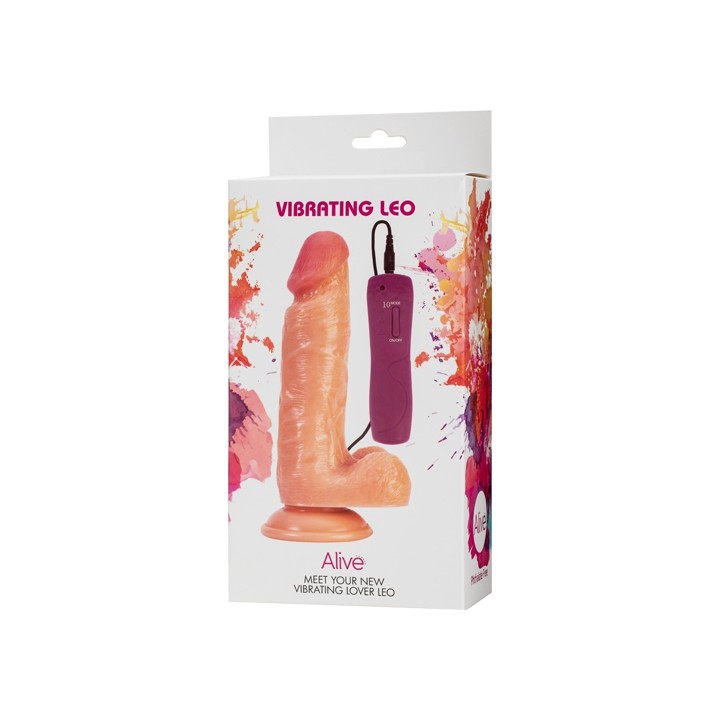 Vibromasseur réaliste Léo