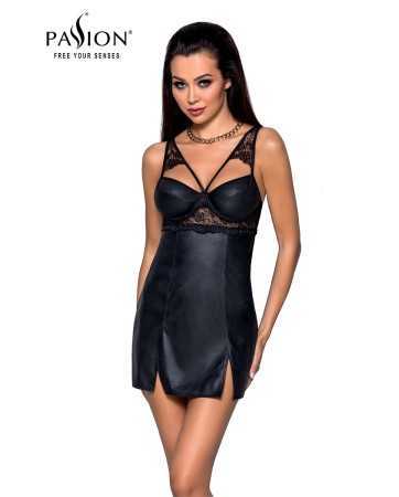Faux Leather Chemise Loona - Passion18317oralove