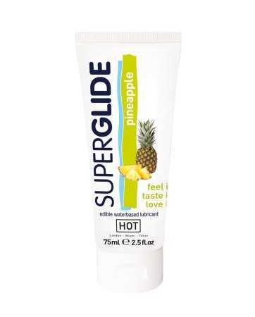 Lubrifiant Comestible SuperGlide ananas - HOT18485oralove