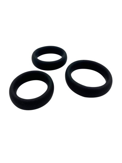Kit 3 cockrings Sensual Pleasure Rings - Alive
