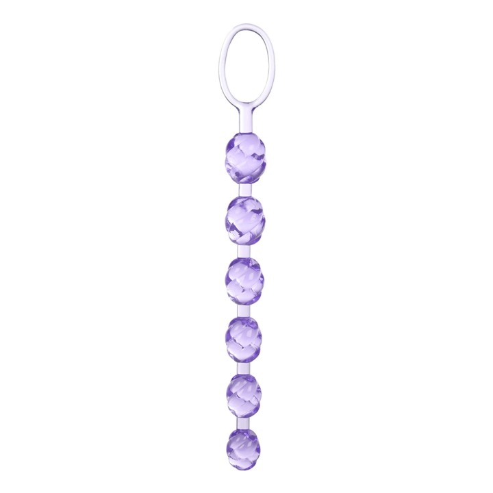 Perles anales CalExotics Swirl violet