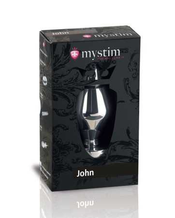 Plug électro-stimulation John L - Mystim5699oralove