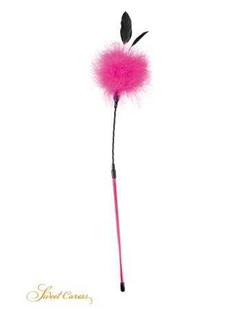 Pink caress feather duster - Sweet Caress18680oralove