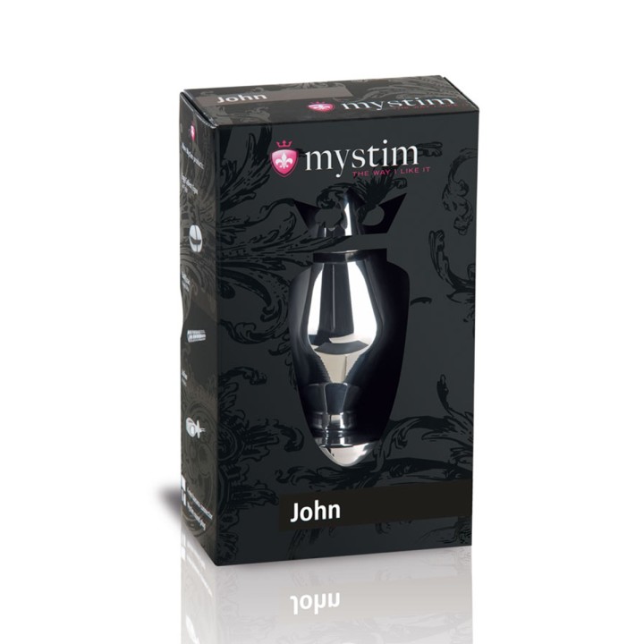 Plug électro-stimulation John L - Mystim