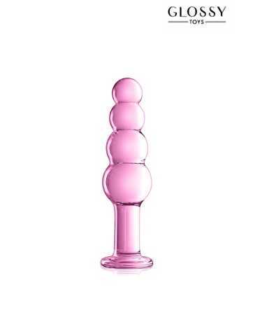 Plug glass Glossy Toys no. 9 Pink18841oralove