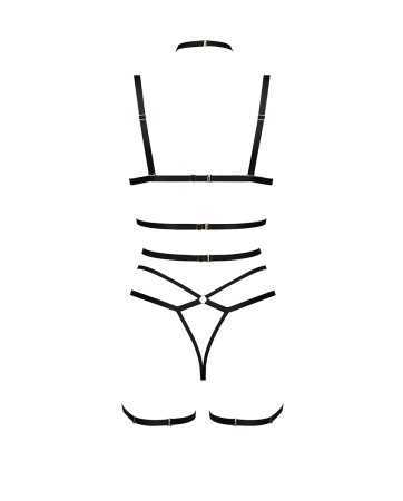Cozmo18860oralove harness and lingerie set.