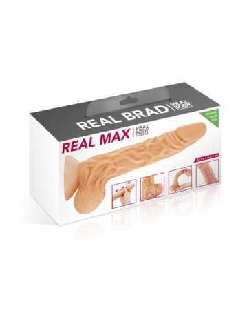 Ultra-realistic dildo 24 cm - Real max10450oralove