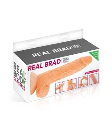 Ultra-realistic dildo 21 cm - Real Brad10452oralove