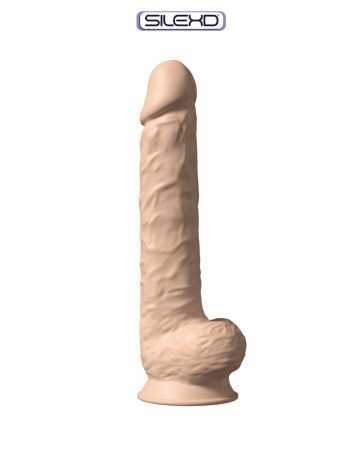 Dildo XXL de dupla densidade 38 x 7 cm - SilexD18940oralove