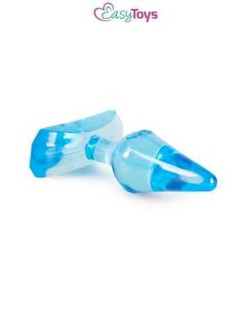 Mini blue anal plug - EasyToys18929oralove