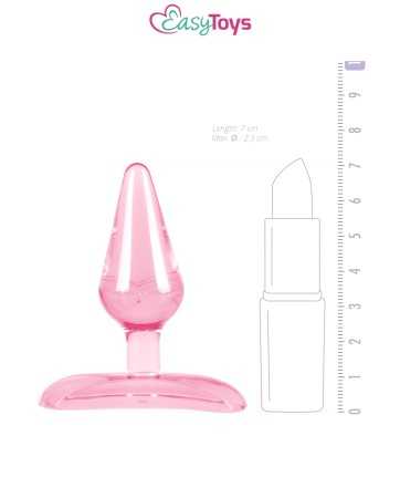 Purple Mini Anal Plug - EasyToys18930oralove