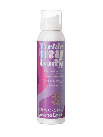 Mousse massage crépitante - Amande sucrée