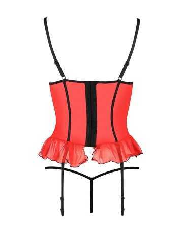 Open Cup Cherry Bustier - Passion19029oralove