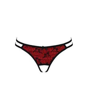 String ouvert rouge Rubi - Passion19038oralove