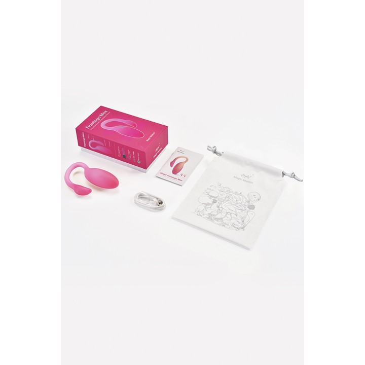 Stimulateur connecté Flamingo Max rose  - Magic Motion
