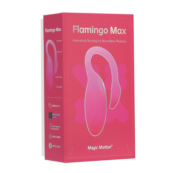 Stimulateur connecté Flamingo Max rose  - Magic Motion