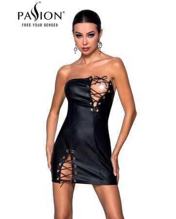 Faux leather dress Amazon Céline - Passion19085oralove