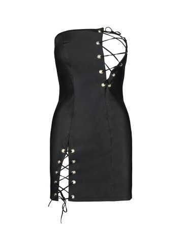 Vestido de imitação de couro da marca Céline na Amazon - Passion19085oralove