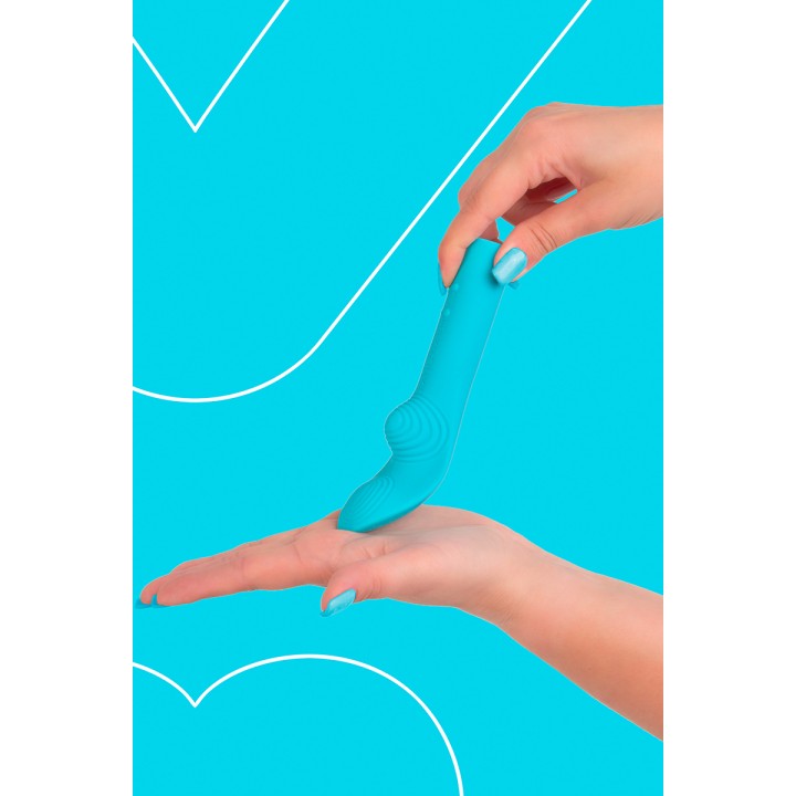 Vibro rechargeable LunaCharm bleu - FairyGasm