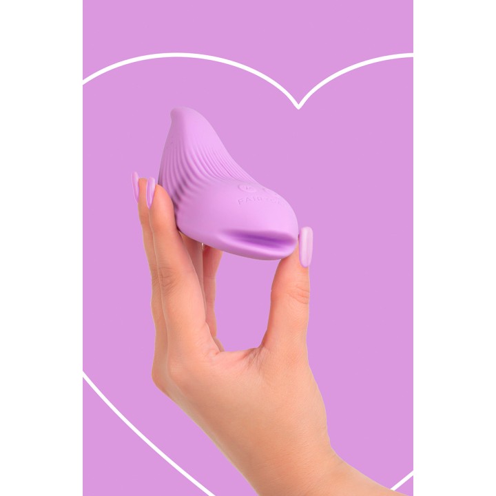 Mini vibro rechargeable DelightfulWave violet - FairyGasm