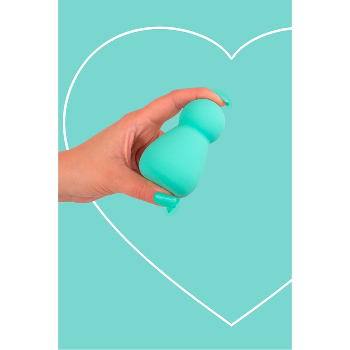 Mini vibro rechargeable Applust vert - FairyGasm