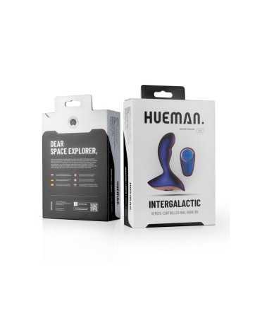 Remote-controlled vibrant plug Intergalactic - Hueman19143oralove