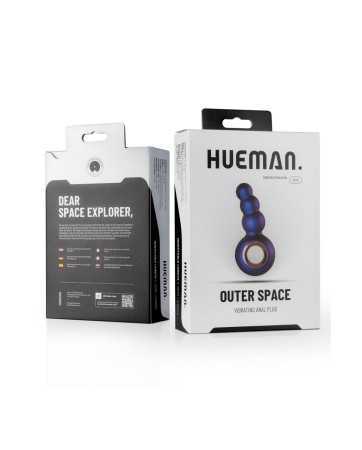 Vibrating anal plug Outer Space - Hueman19145oralove