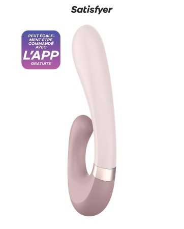 Vibrador Rabbit Heat Wave bege - Satisfyer19170oralove