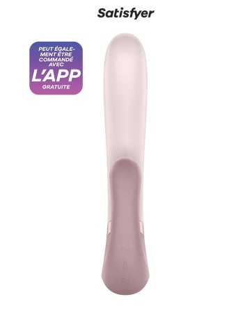 Vibrador Rabbit Heat Wave bege - Satisfyer19170oralove