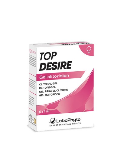 Gel clitoridien Top Desire 6 sachets 4ml