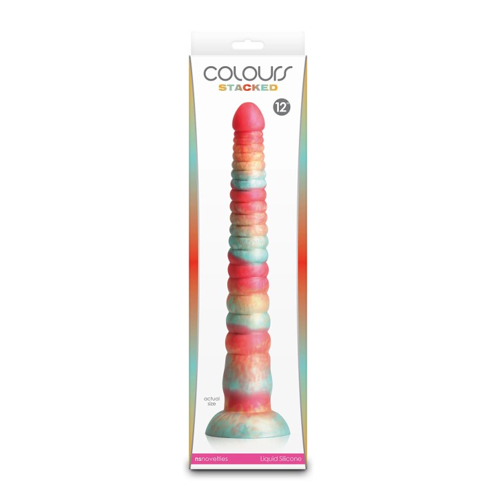 Gode Red Stacked 30,6 x 4,5 cm - NS Novelties