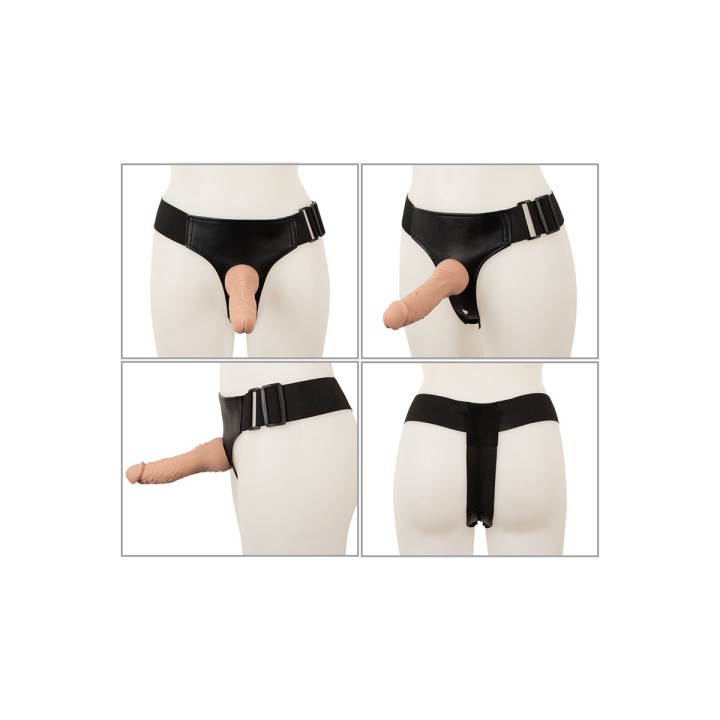 Gode-ceinture 3 dildos multi-positions - You2Toys