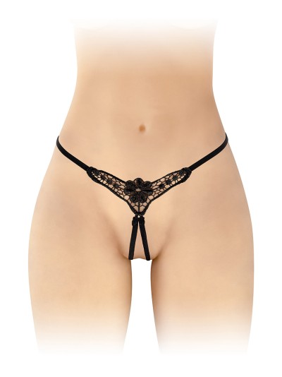 String ouvert Danuta - noir