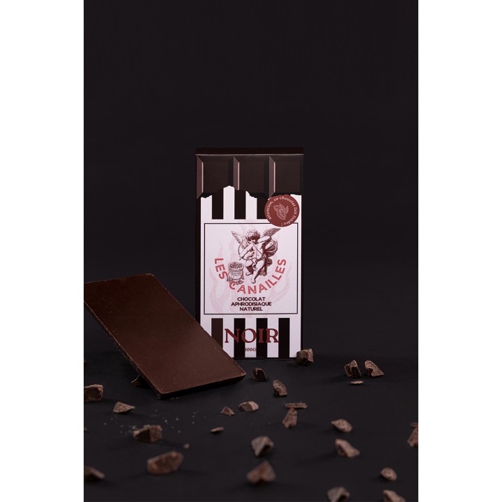 Chocolat noir - Tablette 100g - Les canailles