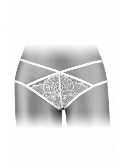 String ouvert Mylene - blanc