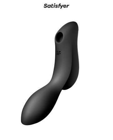 Vibrador de aire forzado Curvy Trinity 2 negro - Satisfyer19205oralove