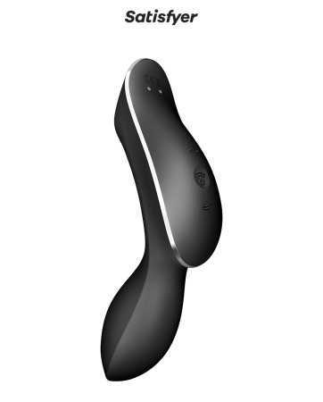 Vibrador de aire forzado Curvy Trinity 2 negro - Satisfyer19205oralove