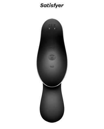 Vibrador de aire forzado Curvy Trinity 2 negro - Satisfyer19205oralove