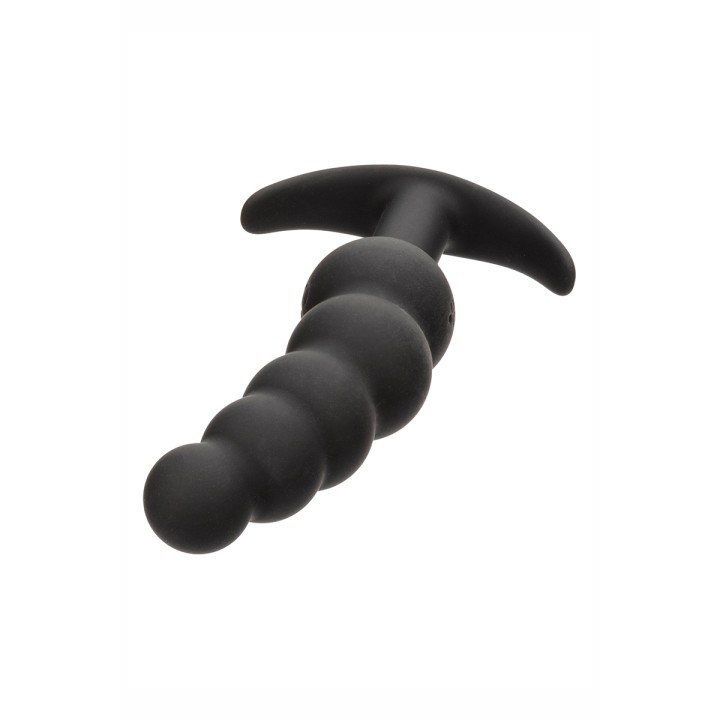 Plug anal Vibrant avec 5 perles - Calexotics